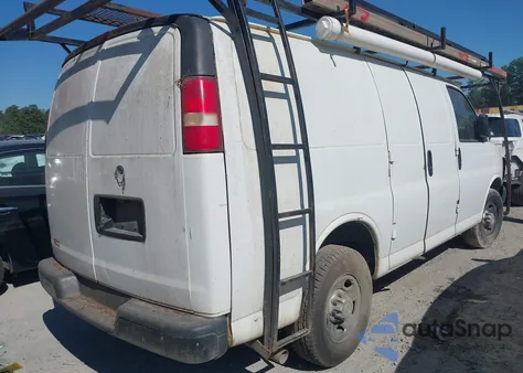 2013 Chevrolet Express 2500 Work Van from USA, damaged, VIN 1GCWGFBA9D1141731